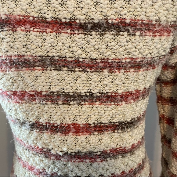 QED London long striped knit sweater - Picture 5 of 7